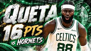 Neemias Queta 16 pts vs Hornets 2026 Preseason