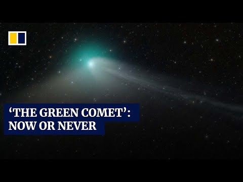 Last seen by the Neanderthals: ‘Green comet’ observed by astronomers in Greece