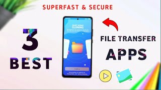 😍⚡3 Best Super Fast File Transfer Apps For Android || File Transfer App || File Sharing App screenshot 1