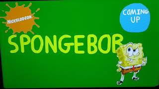 Nickelodeon Bumper (2008-2009) Coming Up SpongeBob SquarePants / Now More BrainSurge