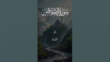 ✨ Surah Al-Ikhlas (سورة الإخلاص) | The Essence of Pure Monotheism & Divine Oneness 📖🌿