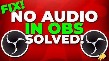 OBS Studio 2025 : Fix Audio Issue - No Game Sound & Mic