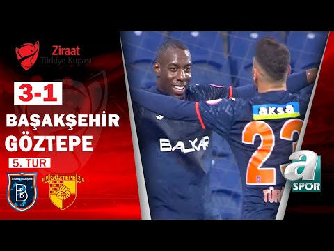 Başakşehir 3-1 Göztepe (Ziraat Türkiye Kupası 5.Tur Maçı) 20.12.2022