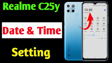 Realme C25y me date & time sahi kaise kare | how to set date & time Realme C25y