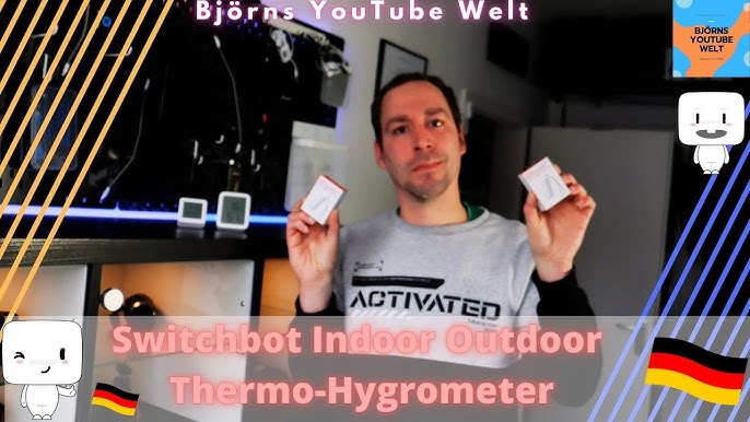 SwitchBot  🌡️ Thermometer ☔ Hygrometer Plus connect to Alexa 