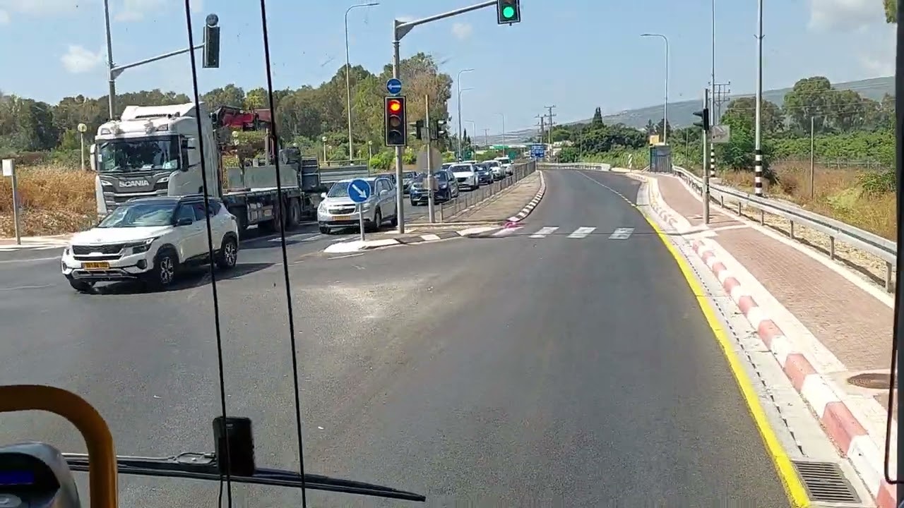 מנהריה לשתולה דרך כביש 899 Nahariya to Shtula via road 899