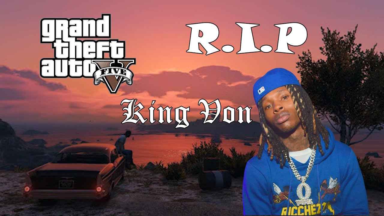 KING VON death recreation in GTA 5 