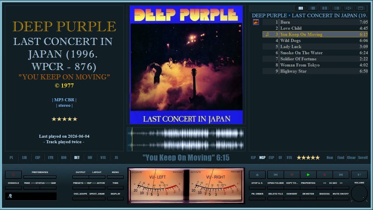 Deep Purple - Last concert in Japan. 1977 (Live album) - YouTube