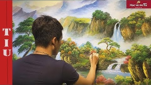 Dạy vẽ Tranh sơn thủy hữu tình