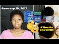 "The ORIGINAL" Vick's Vapor Rub Hair Treatment | Part #5  Tremendous Length  | 4 Months Hair Update