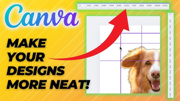 How to Show Rulers and Guides for More Precise Design in Canva (Canva Beginners Guide) - 2025