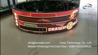 Flexibility soft led module curve panel high resolution led display cylinder surface screen,Wholesal screenshot 4