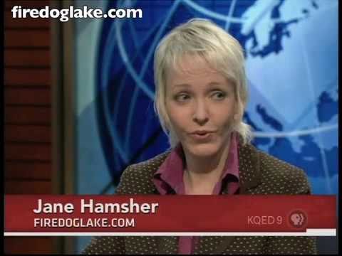 FDL's Jane Hamsher on NewsHour - tax cut deal: Oba...