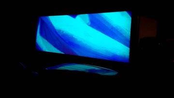 Madmapper and VDMX Test on the side of our freightliner.