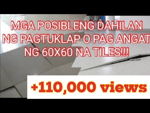 Video: Natural na ceramic tile at ang pagkaka-install nito