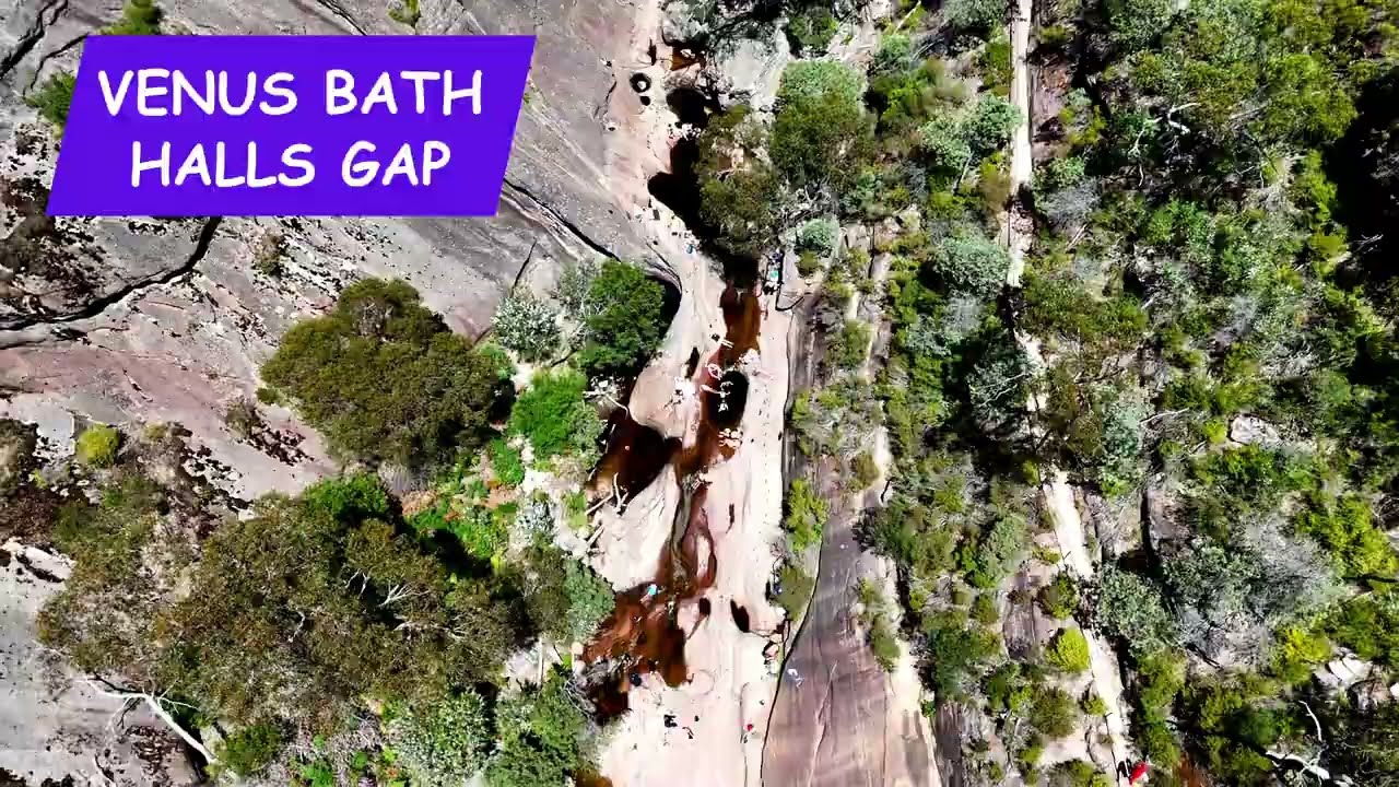 Venus Baths Halls Gap | Drone Footage | Grampians Victoria