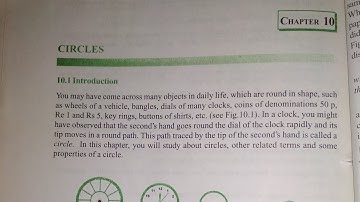 Class 9 Mathematics Chapter 10 Circles