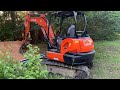 Final drive oil change on my Kubota mini excavator