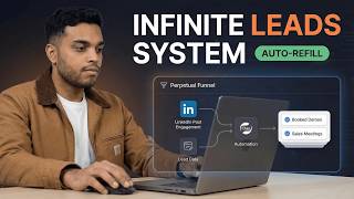 How to Scrape LinkedIn Creators for Warm B2B Leads | Nick Abraham