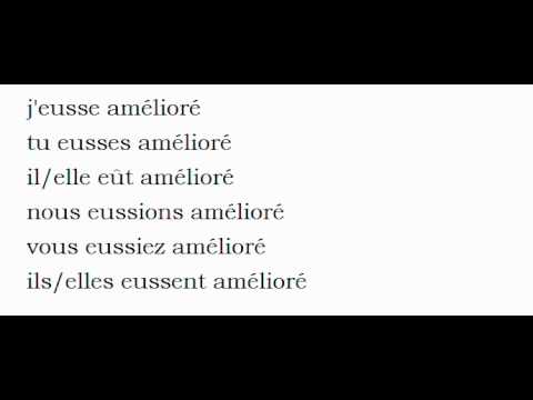 French conjugation = Améliorer - YouTube