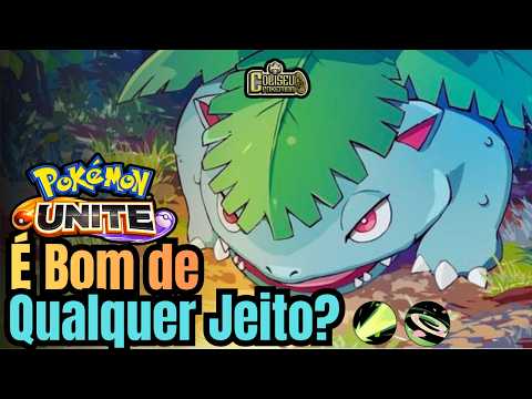 O PODER DO VENUSAUR! Comparando Solar Beam e Petal Dance no Pokemon Unite! #pokemon