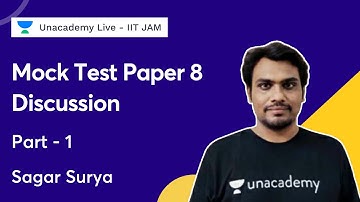 Mock Test Paper 8 Discussion | Part -1 | Sagar Surya