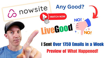 LiveGood Nowsite Results Are In (Does it Work?) Full Review in Description 🤔