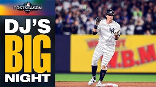 DJ LeMahieu GOES OFF (3-for-5, 4 RBI, HR) to lead Yankees to ALDS Game 1 win | Postseason Highlights