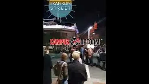 UNC students take over town to protest Trump