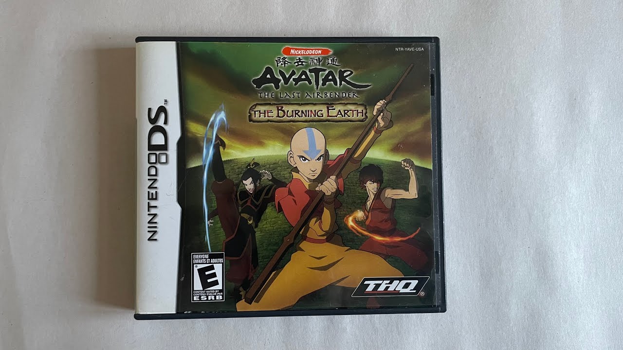 Avatar: The Last Airbender The Burning Earth 降世神通最後的氣宗燃燒的地球美版任天堂DS 實體試玩-  YouTube