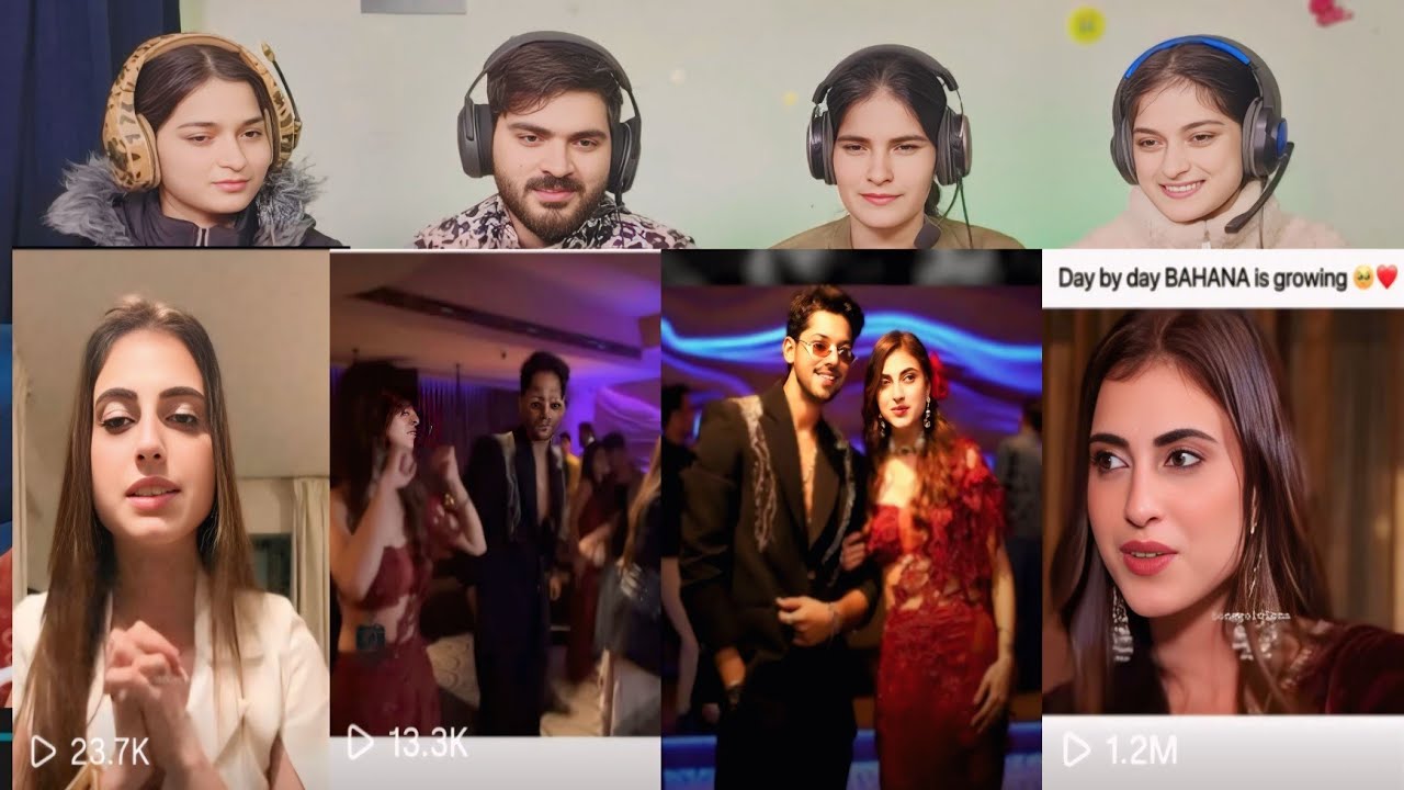 😮 Bahana (Baseer & Farhana) Edits Reaction | Farhana Party Dance 🎉🥳