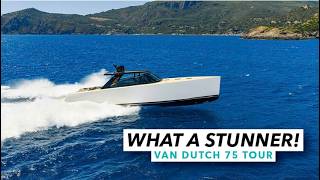 What a Stunner! | Van Dutch 75 | Motor Boat & Yachting