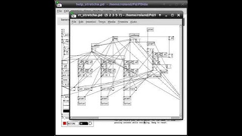 PDida (Pure Data) help patch: Harmony Construction - Stretcha