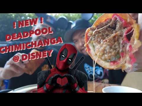 NEW Deadpool Chimichanga @ Pym Test Kitchen DCA California Adventure ...