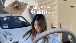 6AM & GRWM Vlog | Getting a new car, bagel, groceries, driving alone for the first time in Perth