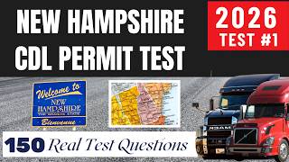 New Hampshire CDL General Knowledge Questions and Answers | CDL Permit Test 2026 | CDL Practice Test screenshot 1
