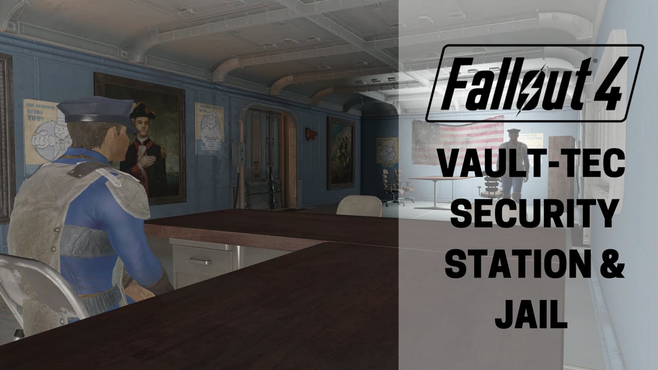 Fallout 4: Vault 88 Security Station & Jail - YouTube