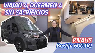 KNAUS BOXLIFE 600 DQ 🚐 Camper Premium para 4 | Compacta, Completa y Alemana