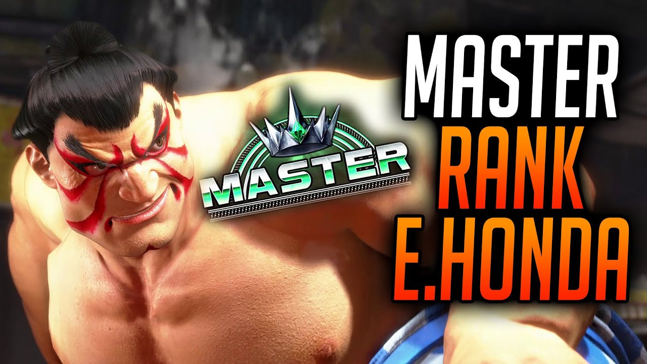 E.Honda Sumo Smashing Madness! Reaching Master Rank In Street Fighter 6