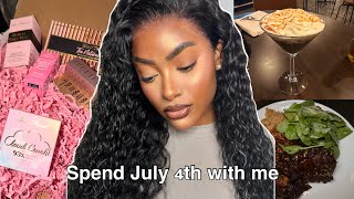 Spend July 4th With Me | Glute Day, Cook With Me, Haul & Out and About
