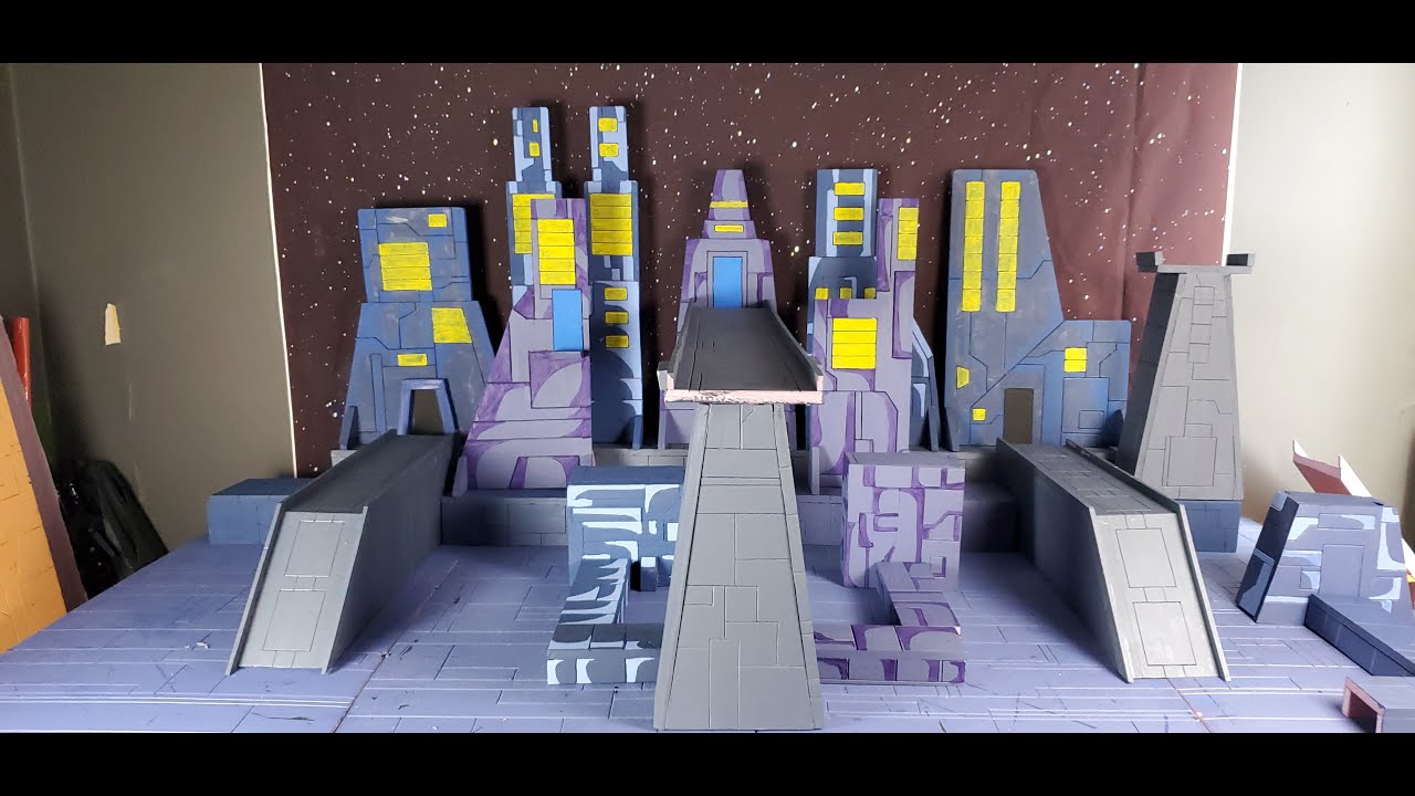 Transformers:  War For Cybertron Cybertron Diorama Tutorial