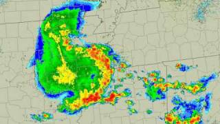 Memphis, TN Doppler radar loop of June 12 derecho