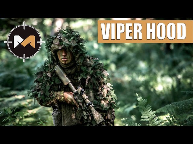 Снайперская накидка Вайперхуд двусторонний. Sniper Viper Hood.