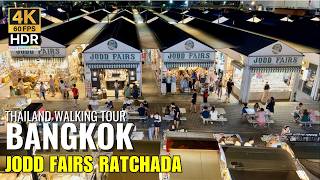 🔥 Jodd Fairs Ratchada Night Market: Bangkok’s Best Street Food? [4K HDR]