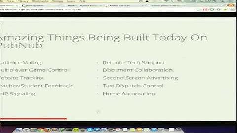 WebRTC Santa Clara 2013 Demo: PubNub