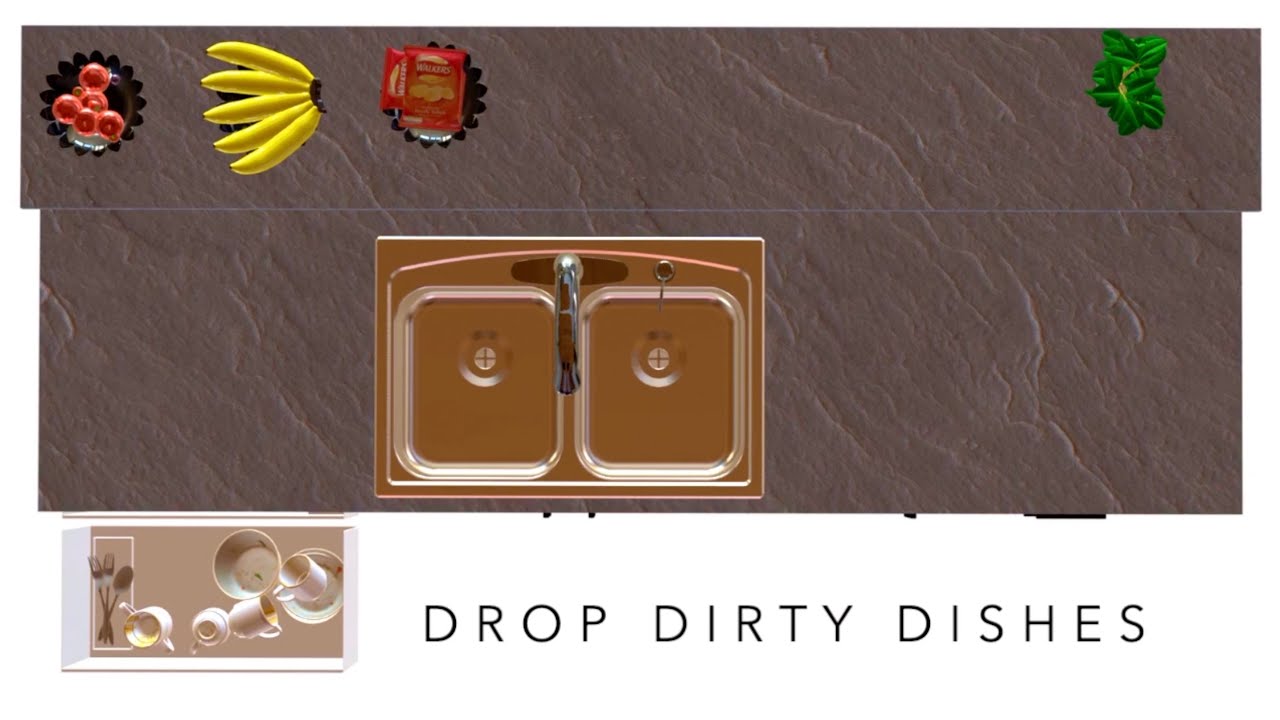 Dishcare loads, cleans & puts away dishes instantly!
