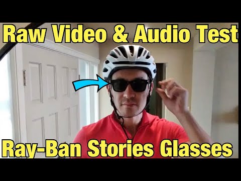 Facebook's Ray-Ban Stories Smart Glasses: Raw Video & Audio Footage (Cycling Trip in San Diego)