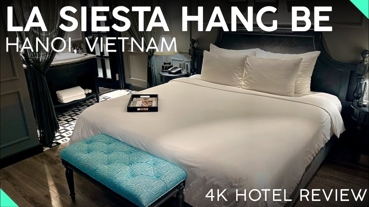 La Siesta Hang Be【4K】HANOI'S BEST HOTEL (TRIPADVISOR) Reviewed | เนื้อหาhang เครื่องดื่มล่าสุด