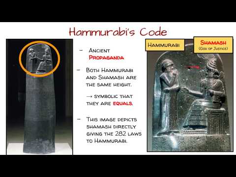 Video: Var placerades Hammurabis kod?