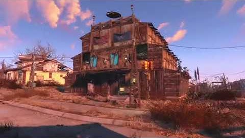 Fallout 4 - Settlement Tour - Sanctuary (Part 1) [Moded]